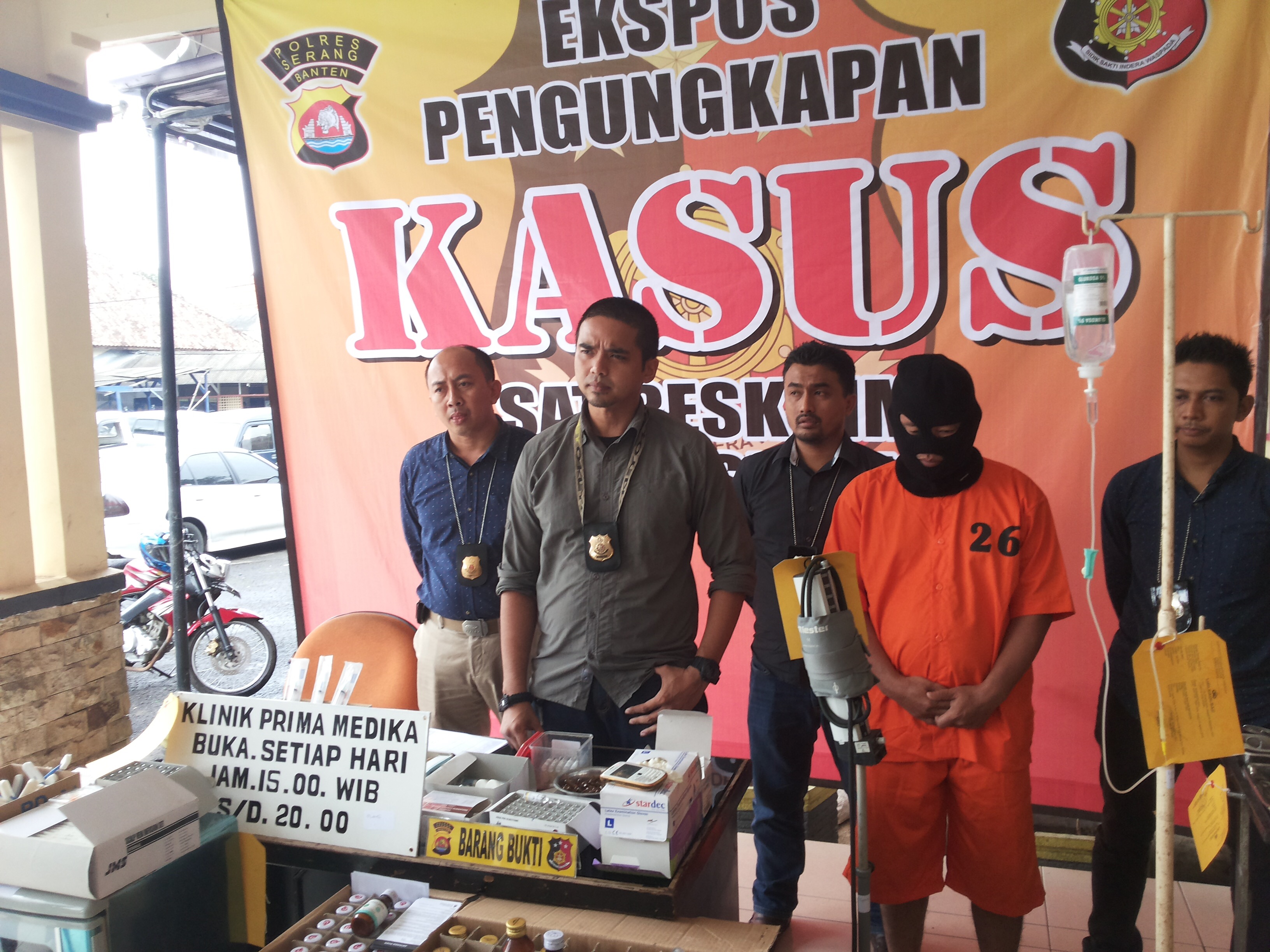 Polisi Tangkap Dokter Bedah Gadungan Saat Mau Operasi Pasien