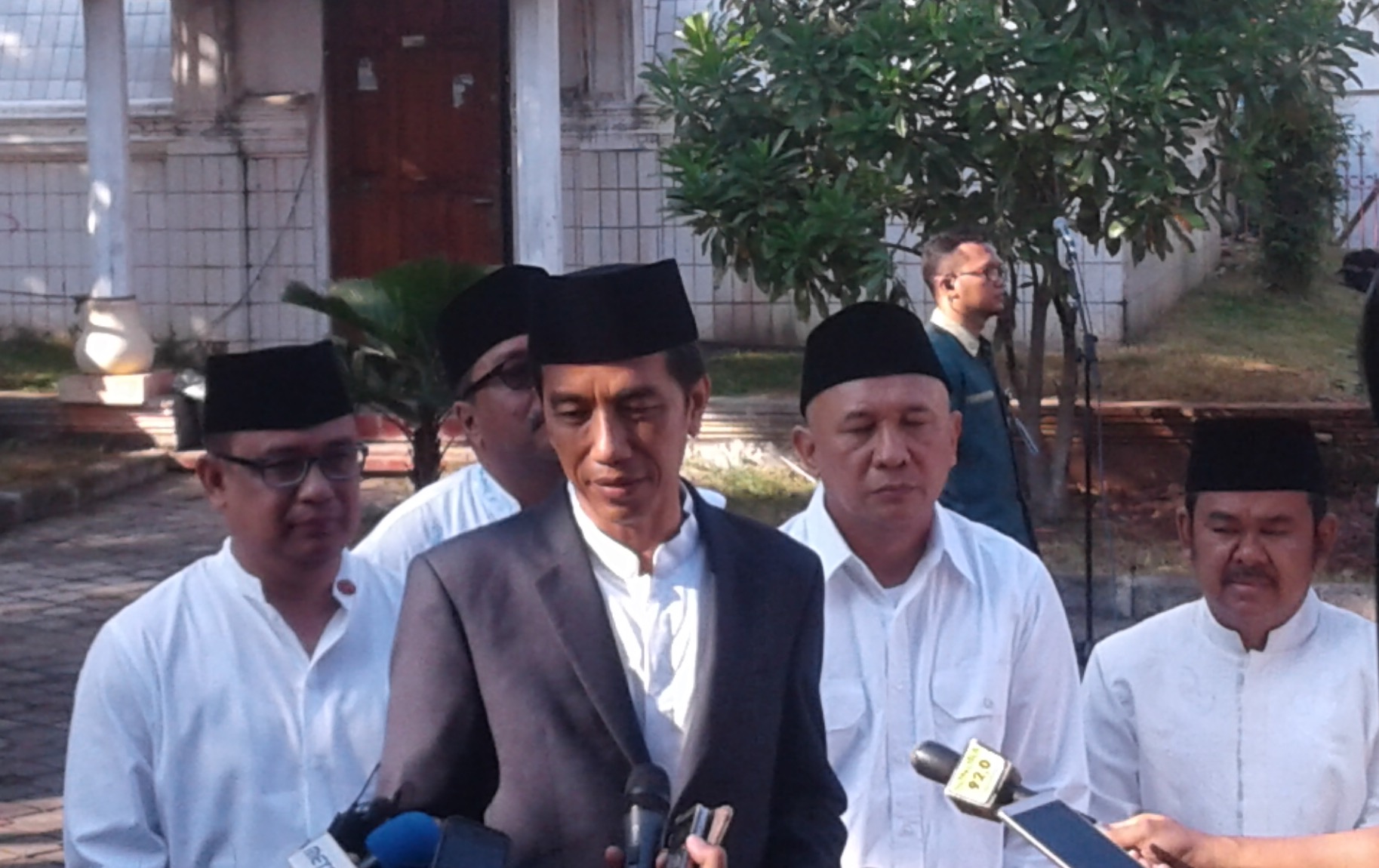 Salat Iduladha di Kota Serang, Jokowi : Jangan Arogan, Jangan Pengen Kaya Sendiri