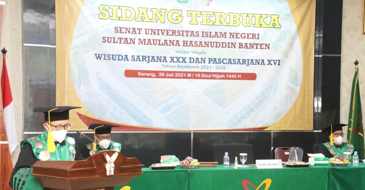 UIN SMH Banten Wisuda 881 Sarjana dan 69 Magister