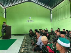 Mako Satgas Yonkav 6/Naga Karimata Melaksanakan Peringatan Isra Mi’Raj