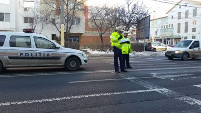 FOTO/CONSTANȚA: Pieton lovit de un autovehicul