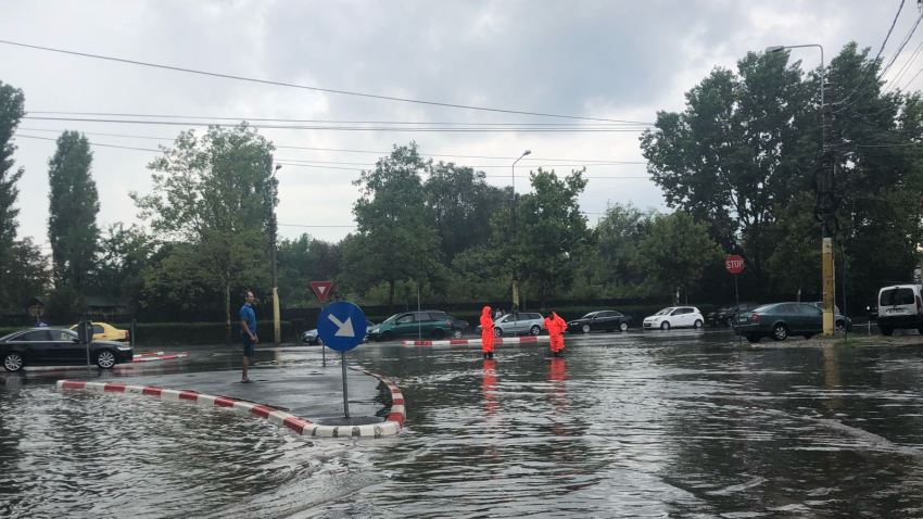 CONSTANȚA: Codul GALBEN de ploi a activat Comandamentul RAJA!