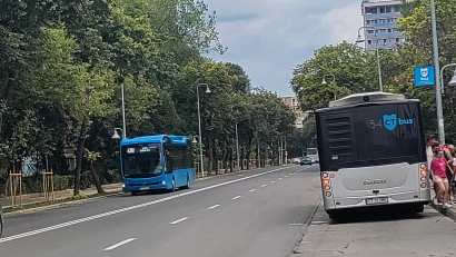 Bulevardul Ferdinand a fost reconfigurat, însă strada Cuza Vodă, cea care preia traficul pe sensul spre Gară, nu este gata