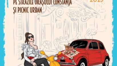 CONSTANȚA: Dolce Far Niente – eveniment dedicat pasionaților și posesorilor de scutere Vespa și autoturisme Fiat 500