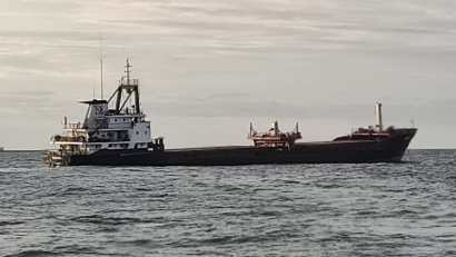 UPDATE / Explozie la bordul unei nave. La misiunea de salvare a participat Garda de Coastă și o nava specializată SAR din cadrul ARSVOM