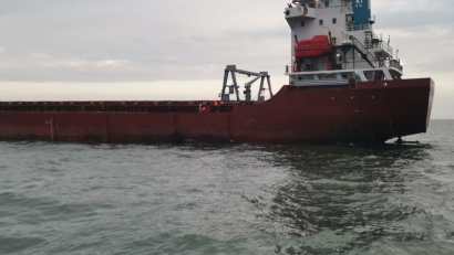 VIDEO: Intervenție de salvare pe mare la SULINA: Marinar transportat de urgență la spital