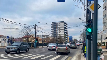 CONSTANŢA: Semafoarele din intersecția străzii Pandurului cu Șoseaua Mangaliei sunt funcţionale