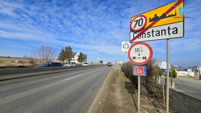 Atenţie, şoferi! Se schimbă viteza de deplasare într-o zonă din Constanţa