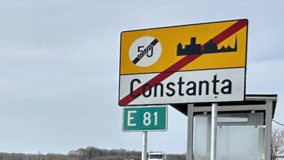 CONSTANȚA: Primăria cere din nou modificarea limitei de viteză spre și dinspre Valu lui Traian