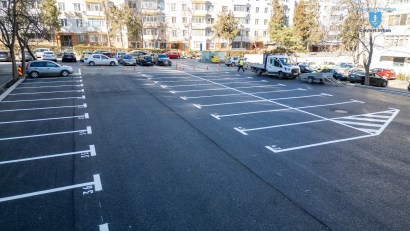 CONSTANȚA: Noi locuri de parcare pe strada Soveja