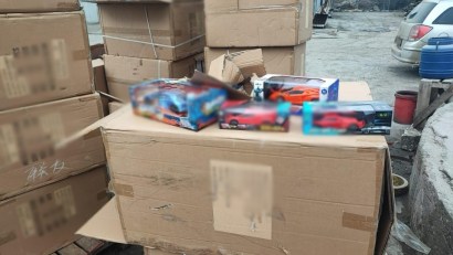 Garda de Coastă a descoperit jucării contrafăcute în Portul Constanţa. Containerul a sosit din China
