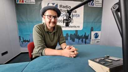 AUDIO | Autorul de cărți pentru copii Alec Blenche, în studioul Radio Constanţa