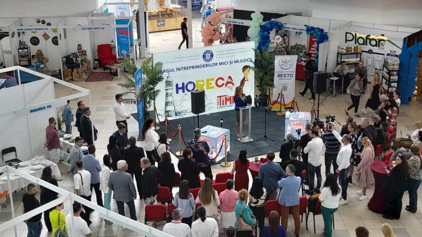 AUDIO | La Pavilionul Expozițional s-a deschis Târgul Întreprinderilor Mici și Mijlocii din domeniul HoReCa