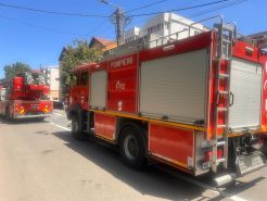 masina pompieri Tulcea - foto - ISU Tulcea