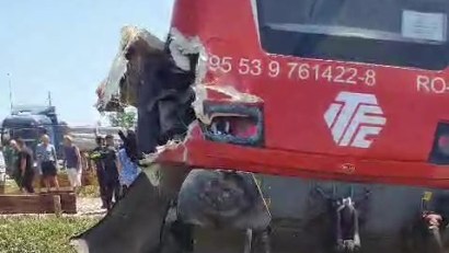 UPDATE / Un accident feroviar a avut loc la Tuzla