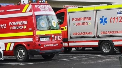 CONSTANȚA: Accident rutier între 2 mașini, la intrarea dinspre Valu lui Traian