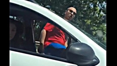Șicanare în trafic, urmată de o altercație pe DN 39, în zona localității LAZU