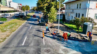 CONSTANȚA: Un nou tronson al bulevardului Mamaia a intrat în reabilitare. Cei care locuiesc în zonă sunt rugați să NU parcheze pe trotuar sau pe carosabil