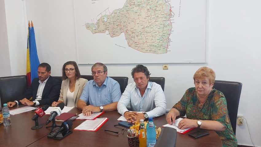 Filiala județeană PSD Constanța a organizat o conferință de presă pe tema recalculării pensiilor
