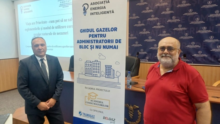 AUDIO | CONSTANȚA: A fost lansat „Ghidul gazelor naturale pentru administratorii de bloc și nu numai”