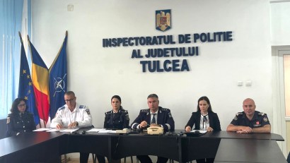 TULCEA: Aproape 100 de polițiști, alături de elevi și profesori, la început de an școlar