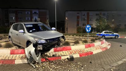 FOTO – Trei tineri au fost răniți în urma unui accident produs în această dimineață, în Tulcea