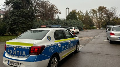 Un bagaj suspect, descoperit în parcarea de la Prefectura Constanța, a pus pe jar autoritățile