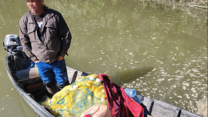 TULCEA: Pește pescuit ilegal, confiscat de polițiștii de frontieră