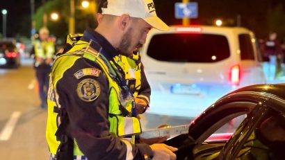Județul CONSTANȚA: Aproape 70 de șoferi, scoși din trafic de polițiști, în weekend