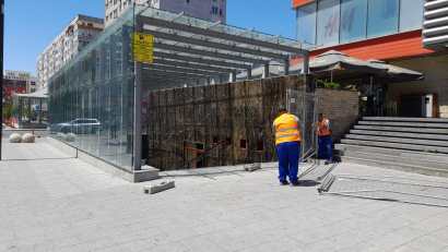 Când vor fi gata lucrările de pe strada Ștefan cel Mare. Anul trecut, Primăria Constanța a reziliat contractul cu antreprenorul general