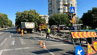 AUDIO | În plină vară, la Constanța au început lucrări de reabilitare pe bulevardul Tomis