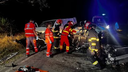 TULCEA: Un tânăr de 19 ani a murit și 6 persoane au fost rănite, într-un grav accident rutier