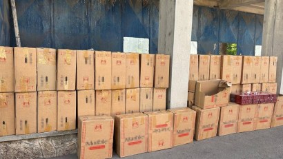 Județul CONSTANȚA: Țigarete nedeclarate, în valoare de o jumătate de milion de lei, depistate de polițiștii de frontieră