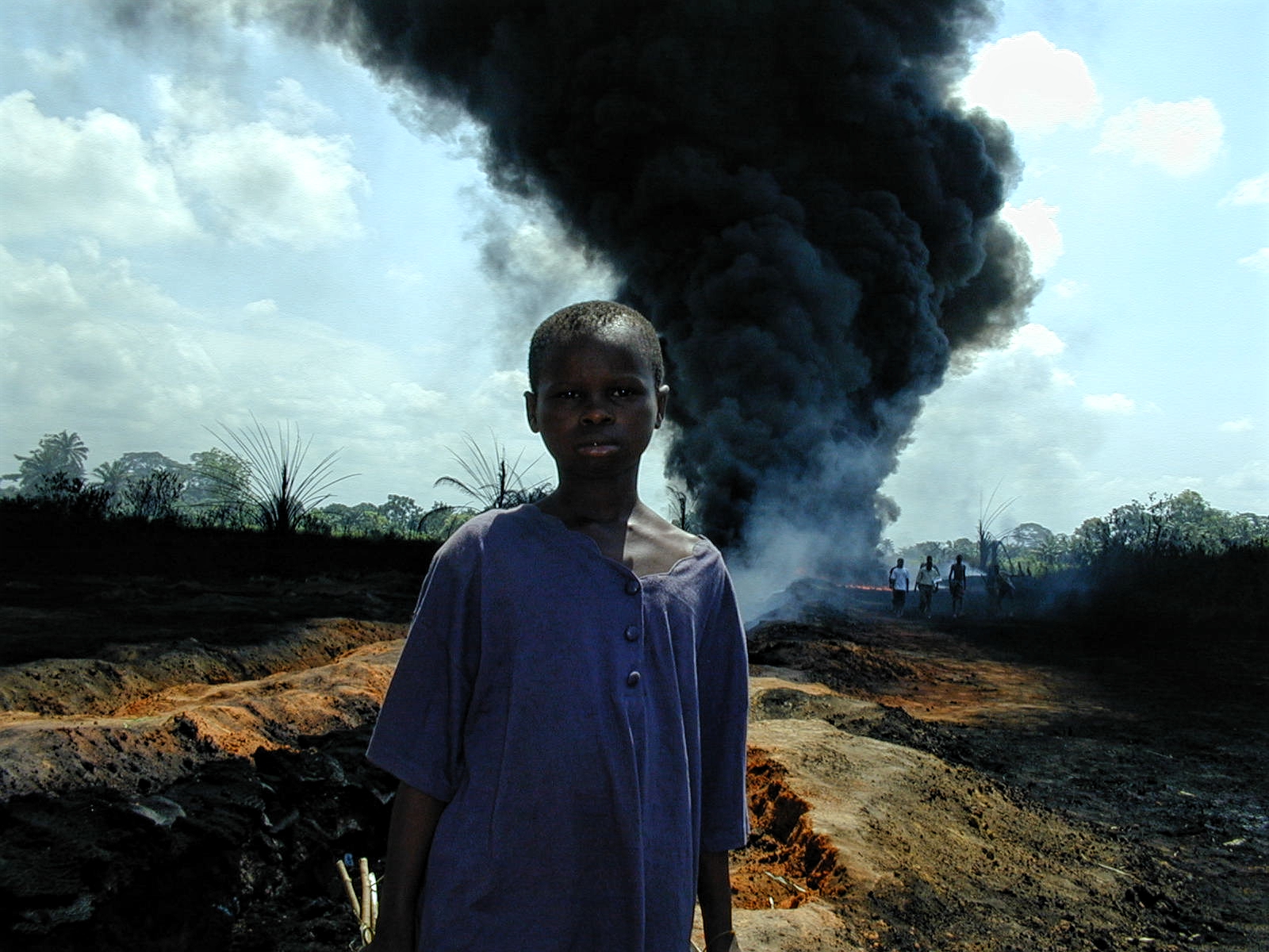 Oil pipeline explosion in Ogoniland