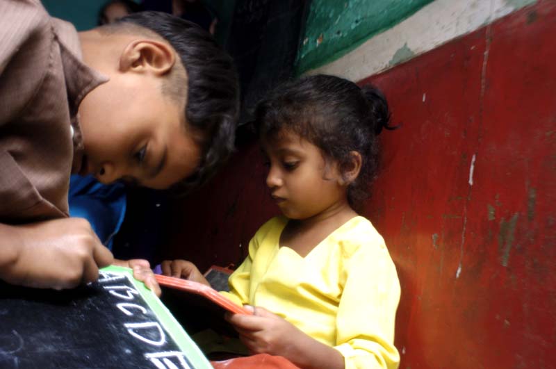 Child literacy in India