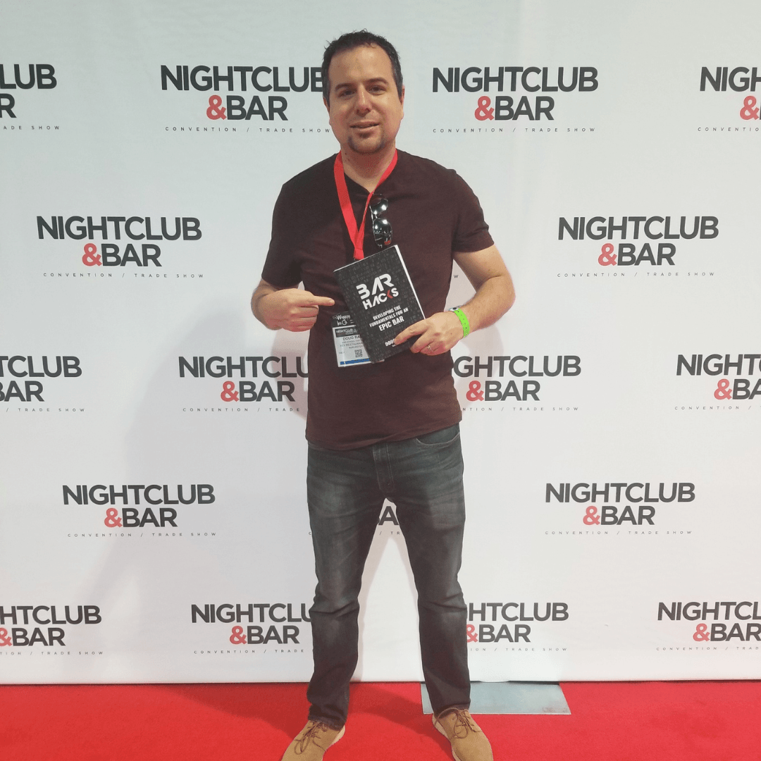 Doug Radkey Bar Hacks Book Hospitality Industry Author Conference
