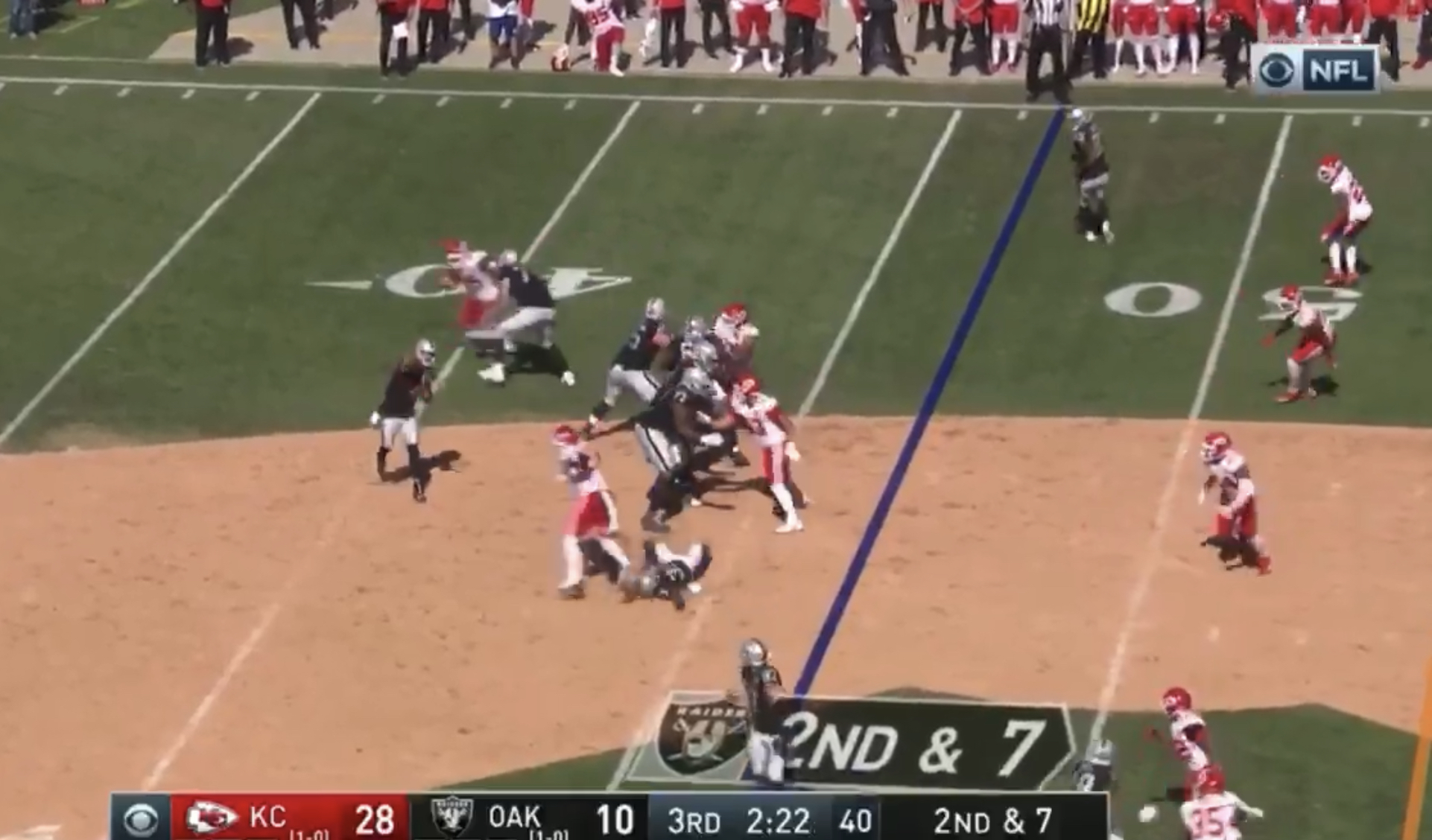 Was Offensive Pass Interference the Correct Call on Derek Carr's Second