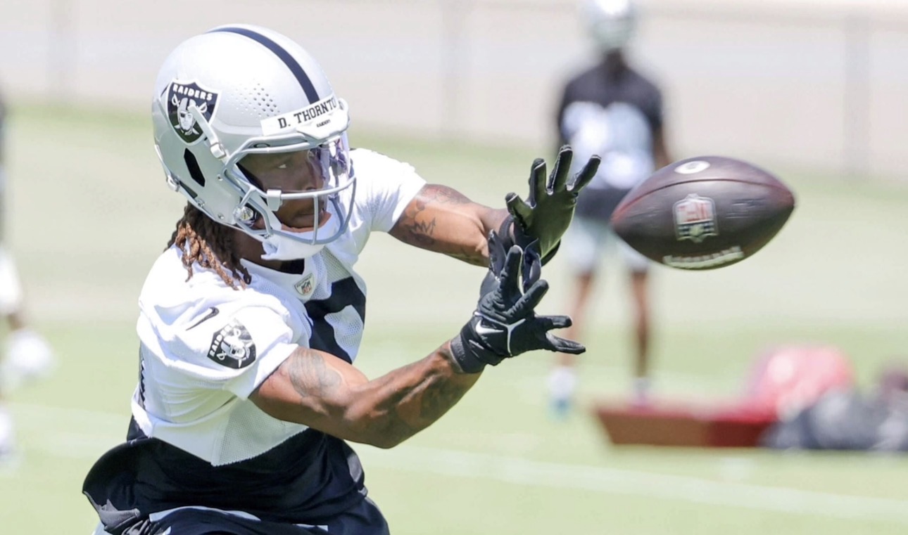 Raiders WR Dont'e Thonrton Jr.