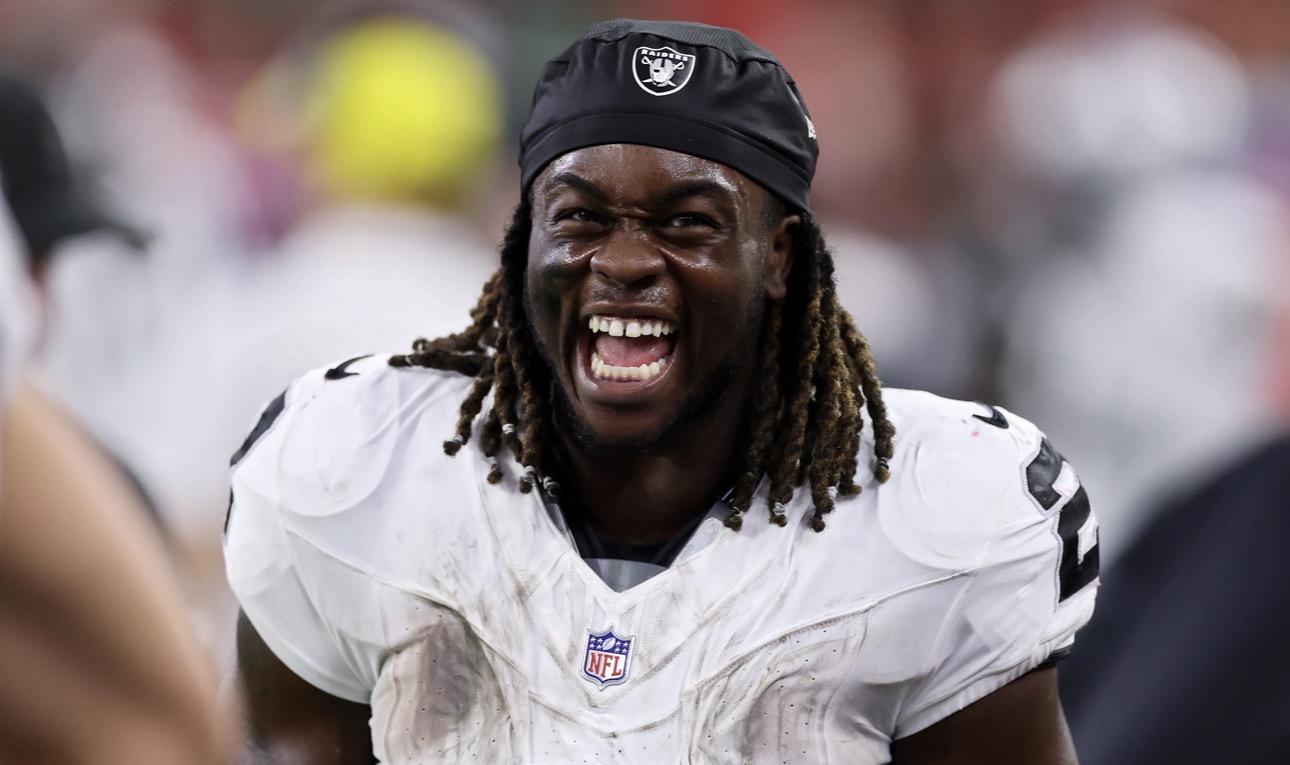 Raiders RB Ashton Jeanty