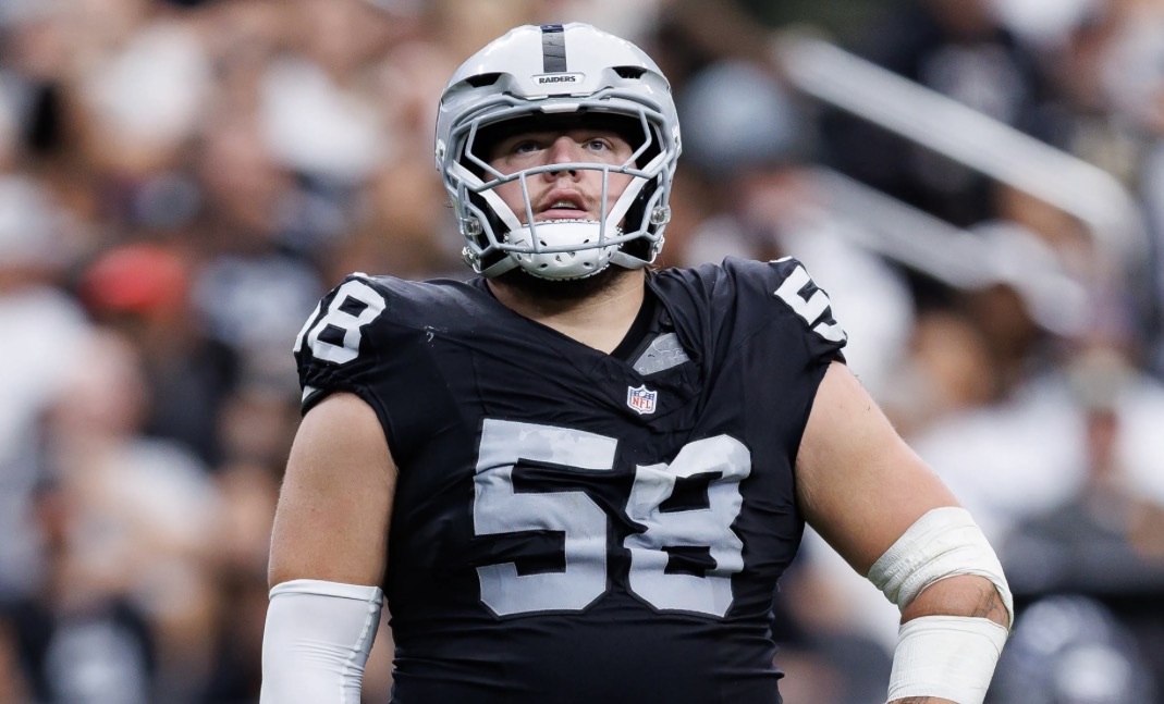 Raiders OL Jackson Powers-Johnson