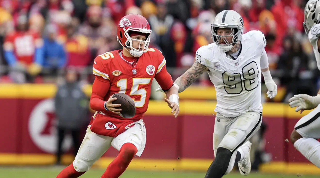 Raiders face Patrick Mahomes and the Chiefs this week