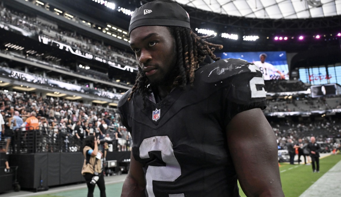 Raiders RB Ashton Jeanty