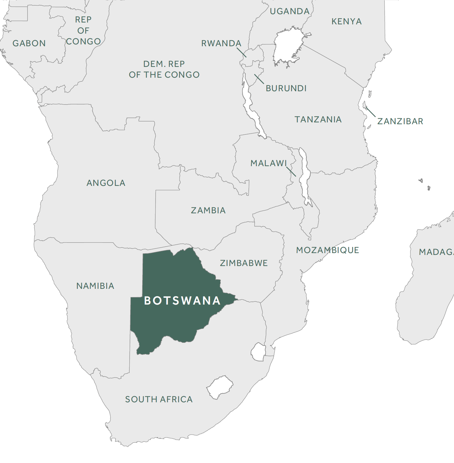 Botswana Holidays 2026 27 Botswana Holiday Packages From UK Botswana Map 
