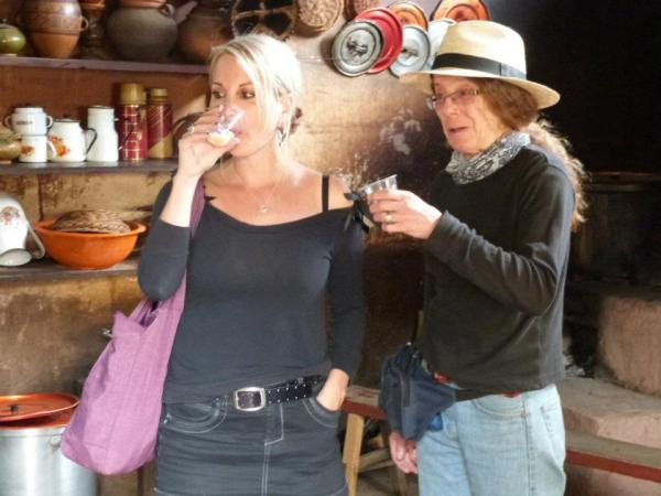 Tasting chicha