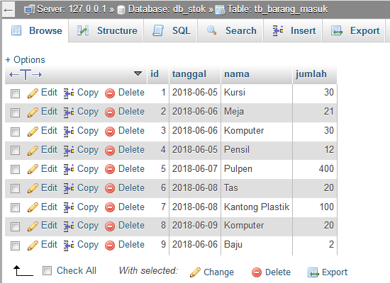 Khusus utk cetak nota/ invoice penjualan, . Cara Membuat Cetak Print Data Dari Database Dengan Php Tutorial