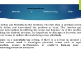 Problem Solving Skills School Education Solutions
