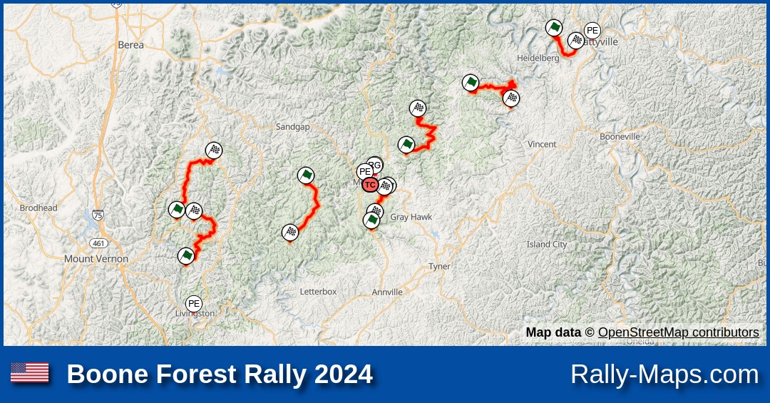 Maps Boone Forest Rally 2024 ARA East Rally Maps Com Boone Forest Rally 2024 Fb 