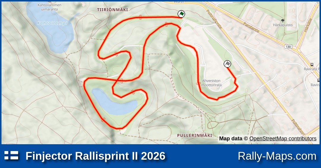 Maps Finjector Rallisprint II 2026 Rally Maps Com Finjector Rallisprint II 2026 Fb 