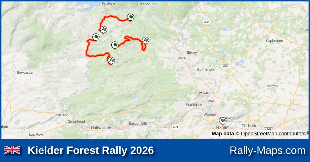Maps Kielder Forest Rally 2026 BTRDA Rally Maps Com Kielder Forest Rally 2026 Fb 