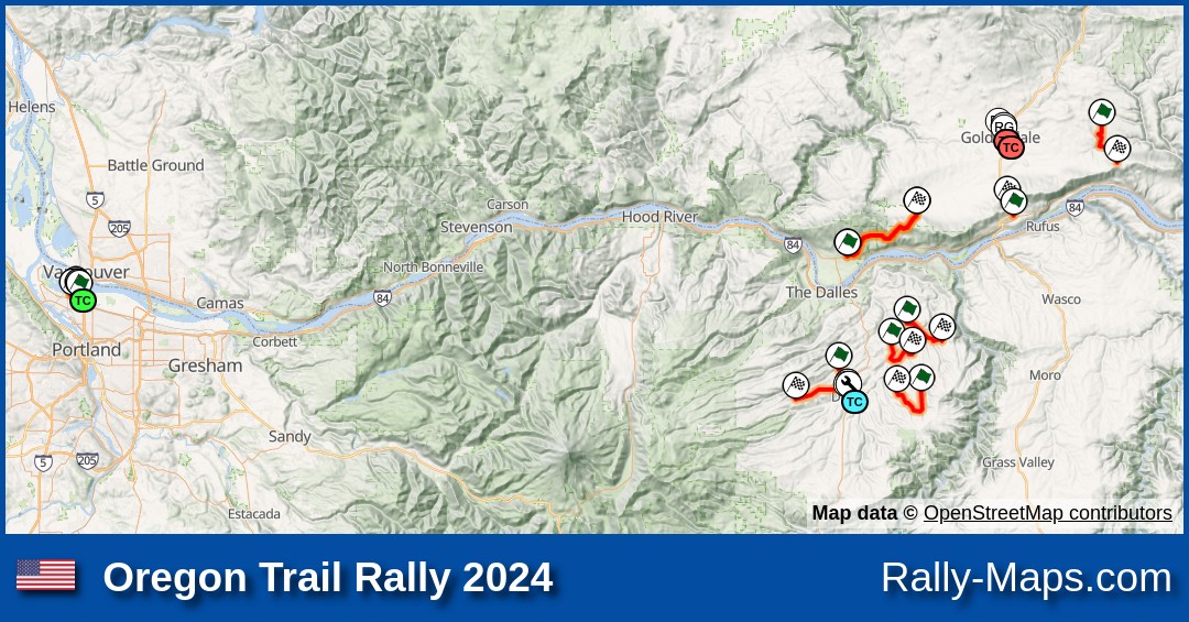 Maps Oregon Trail Rally 2024 ARA Rally Maps Com Oregon Trail Rally 2024 Fb 